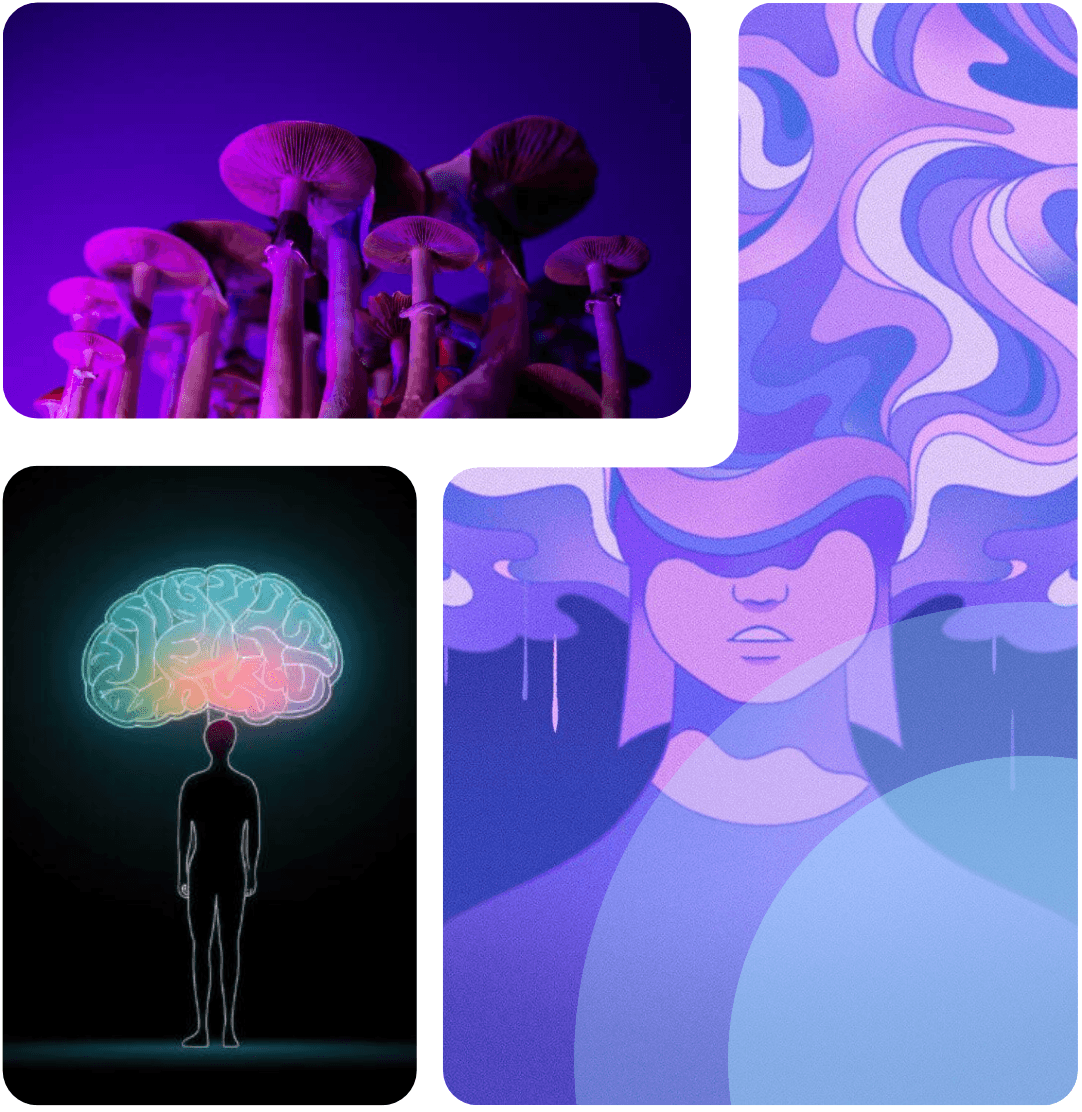A conceptual image related to psychedelics and mental health.